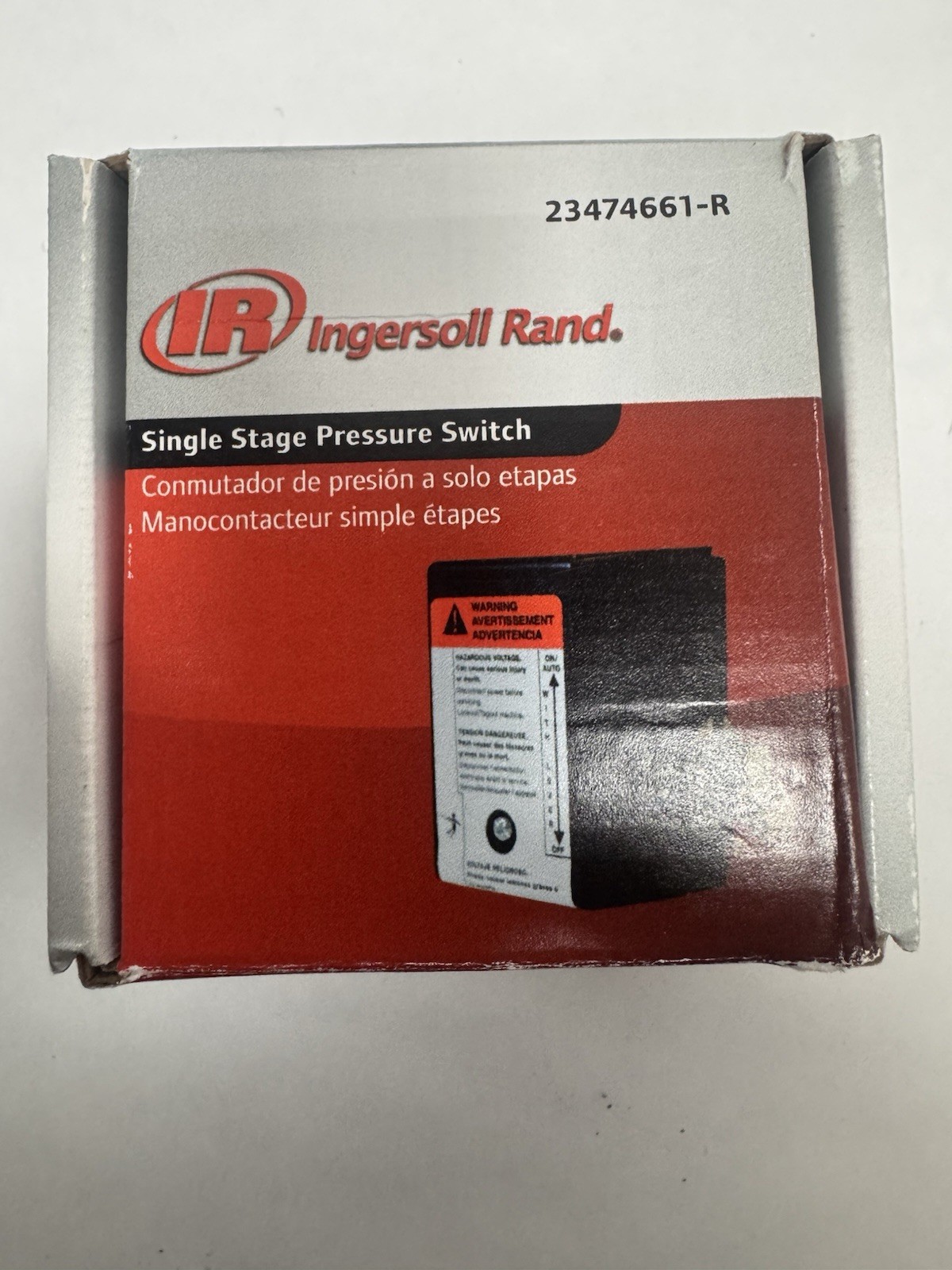 Ingersoll Rand Single Stage Pressure Switch – 23474661-R | 3920