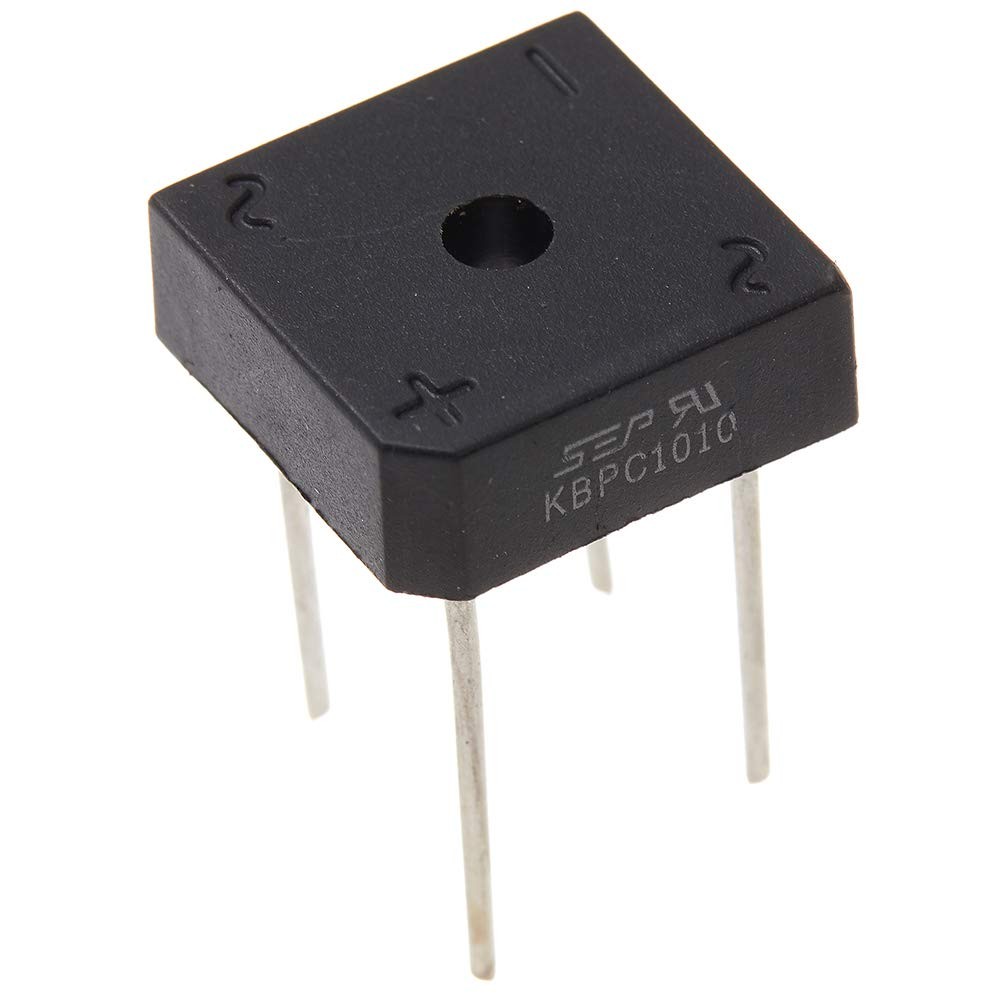 5pcs KBPC1010 Bridge Rectifier Diode Single Phase10A 1000V,4-Pin.