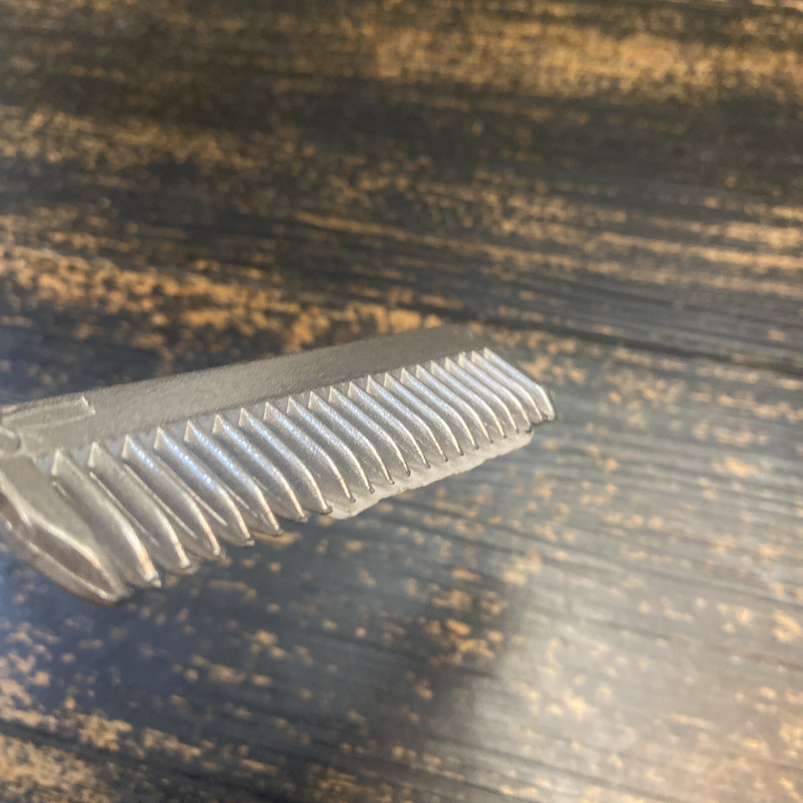 Weaver Leather Comb, Mane And Tail, Aluminum Wood Handle Made in Taiwan
