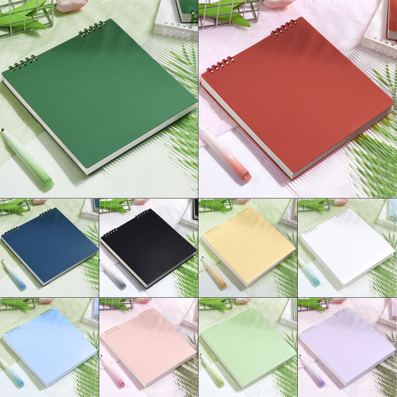 Flip Notepad Grid Notebook Diary Notebook Sketch Book Stationery School Supplies