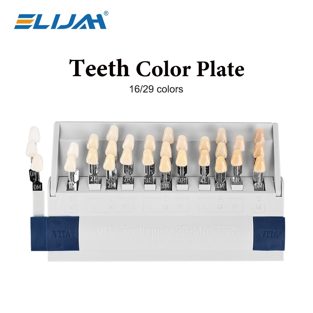 VITA Dental Lab Resin Toothguide 3D Master with Bleached Shade Guide 29 Colors