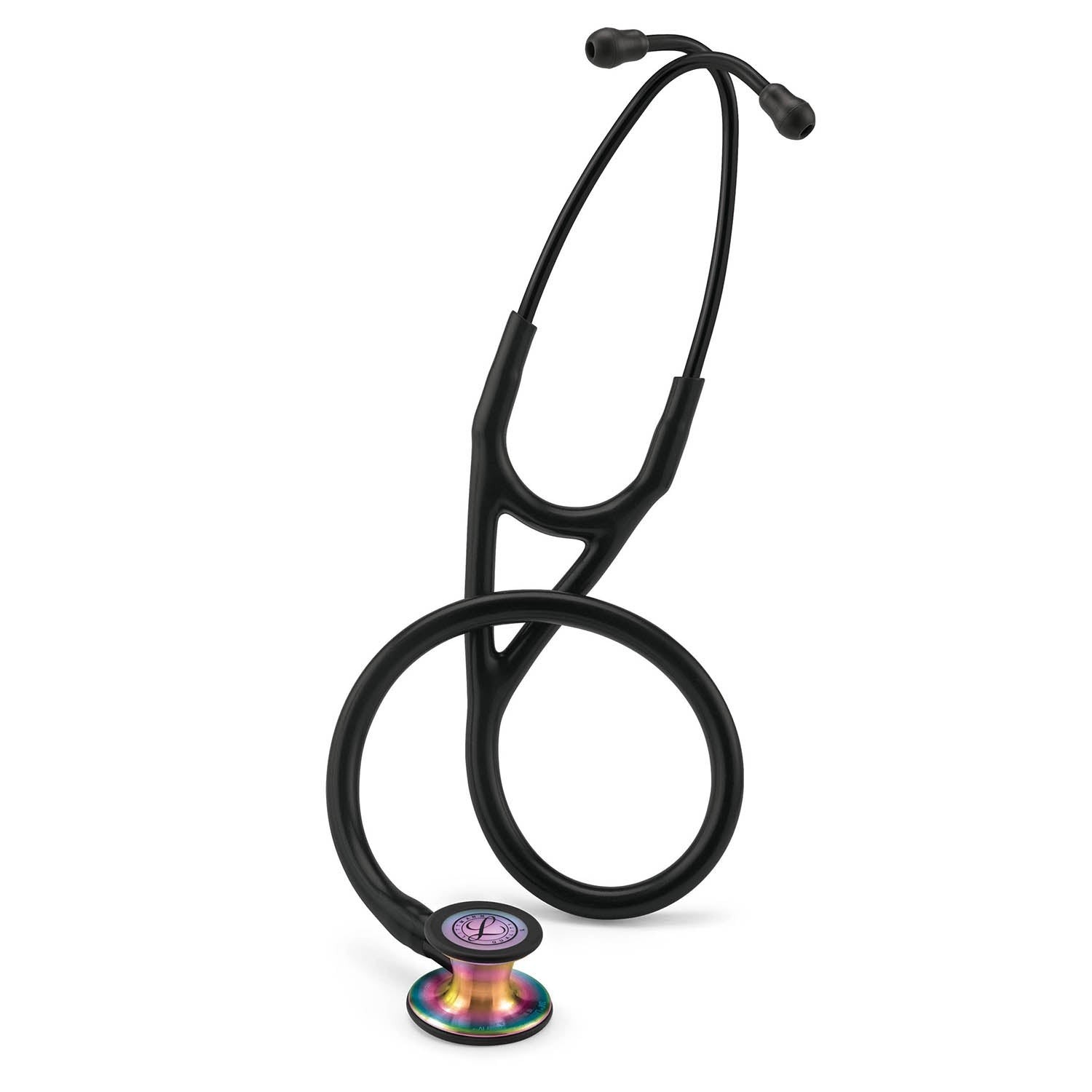 3M™ Littmann® Cardiology IV Stethoscope Black – Rainbow Edition 27 inch, 6165