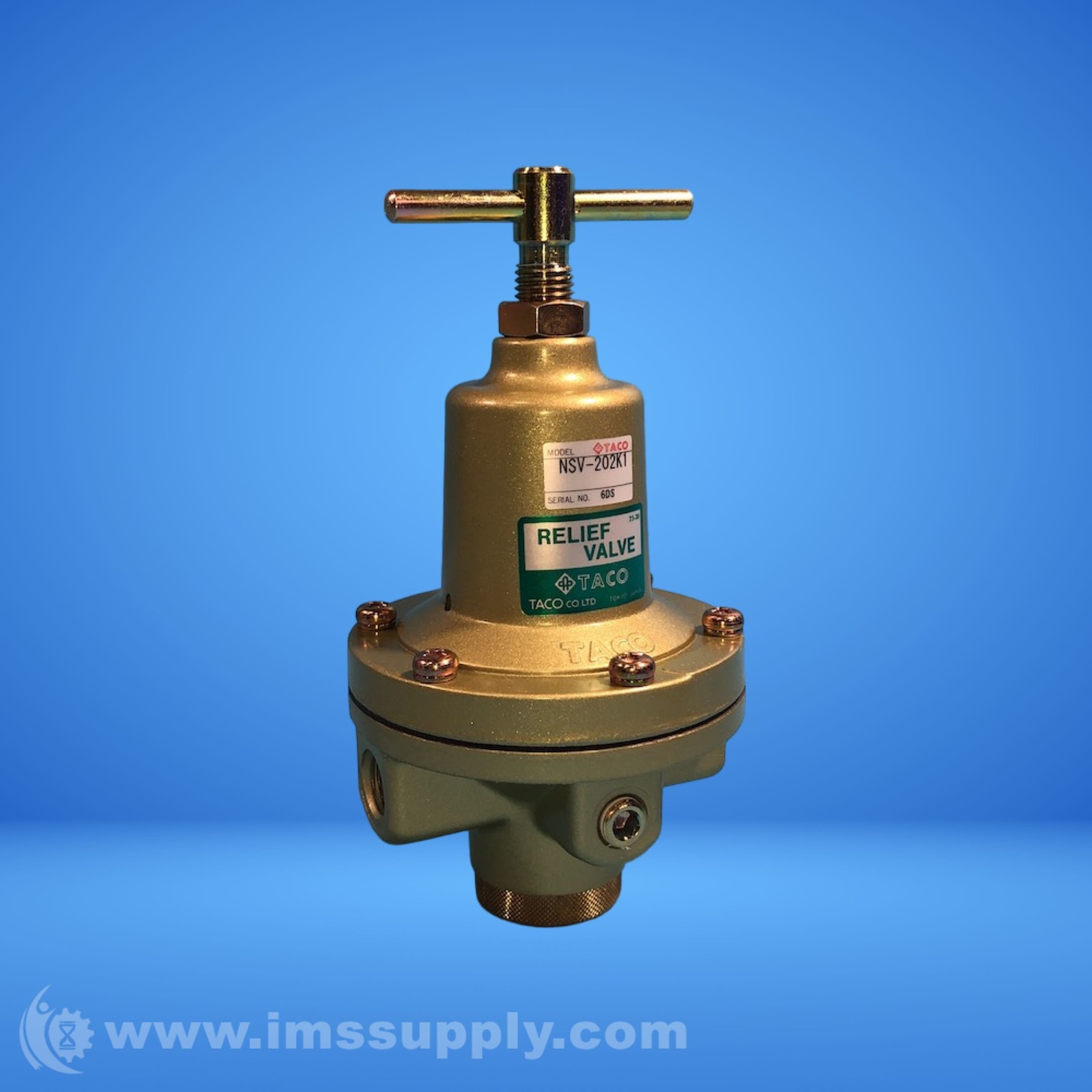 Taco NSV-202K1TB Relief Valve FNOB