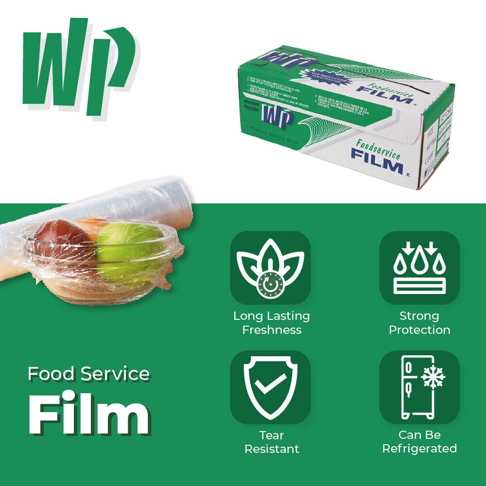 18 x 2000′ Food Service Film 1 Roll/Case