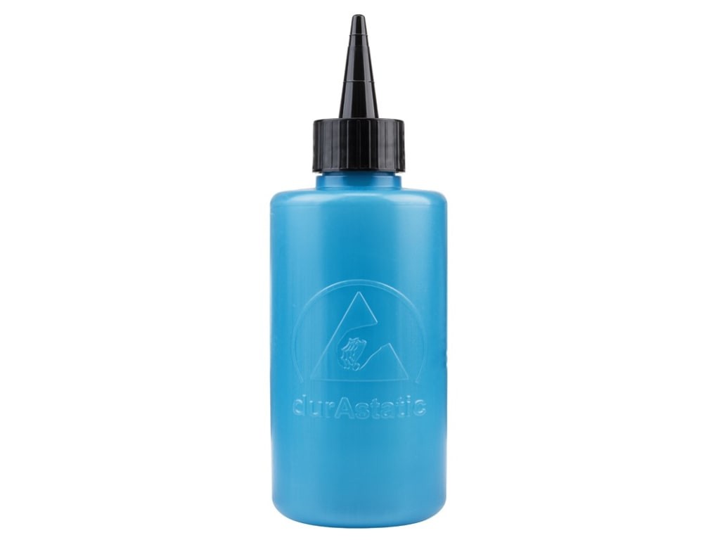 Menda 35757 – 8 oz blue durAstatic cone top bottle