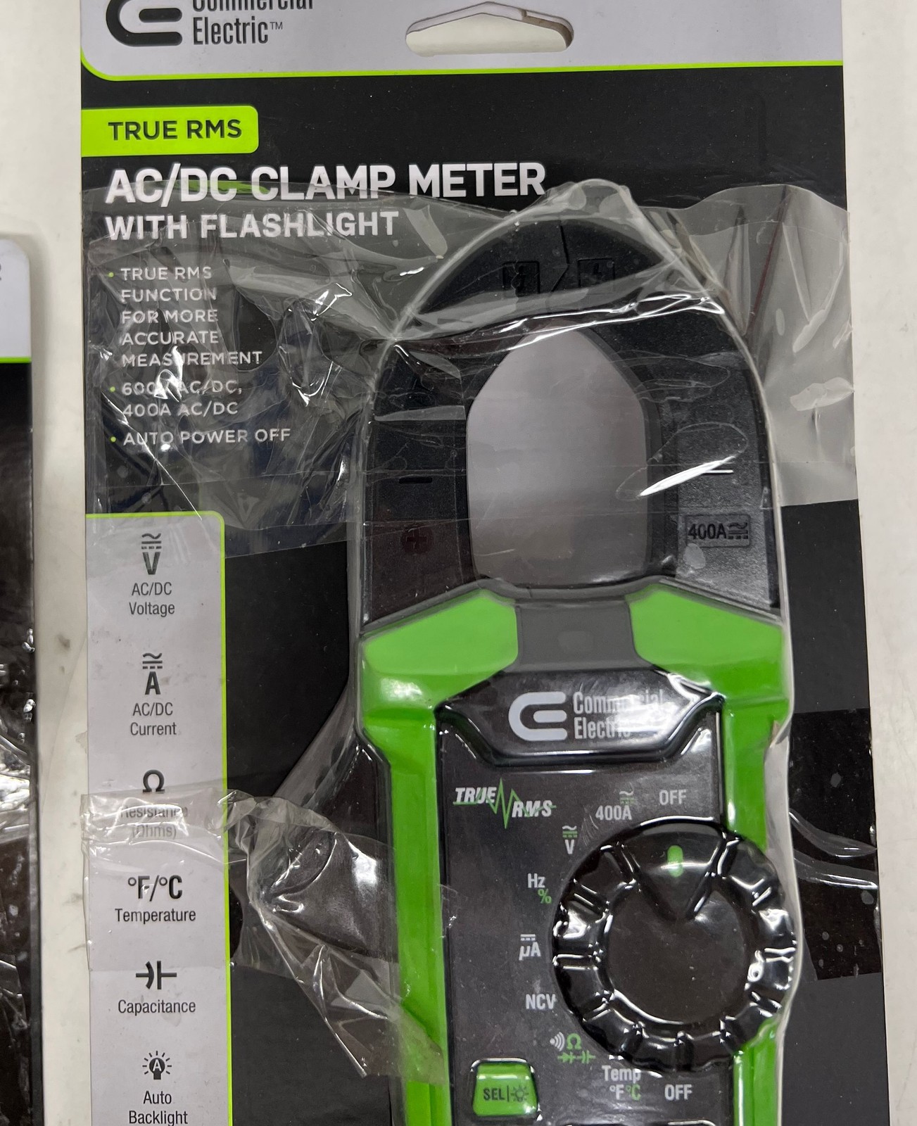 Commercial Electric Multimeter+ AC/DC Clamp Meter