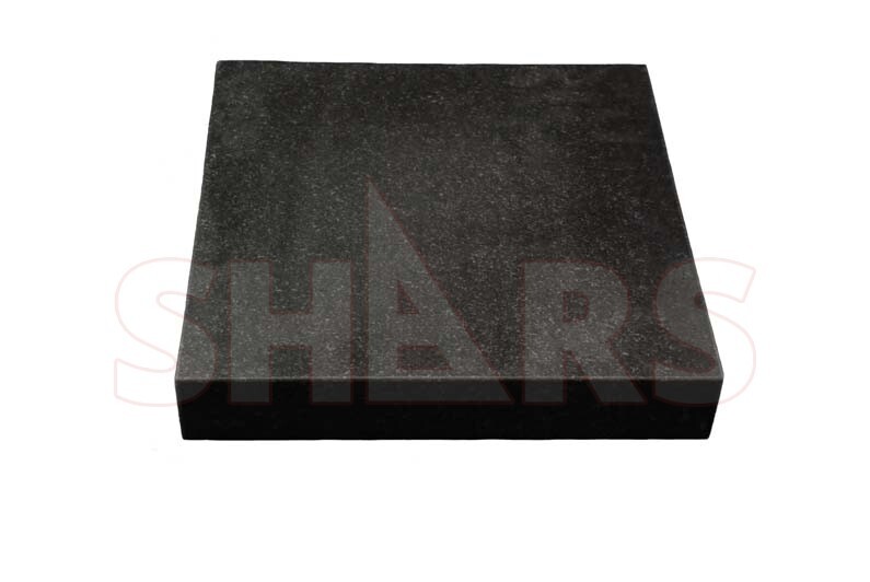 SHARS 12 x 12 x 2″ Grade B Granite Surface Plate No Ledge .0001″ + Certificate R