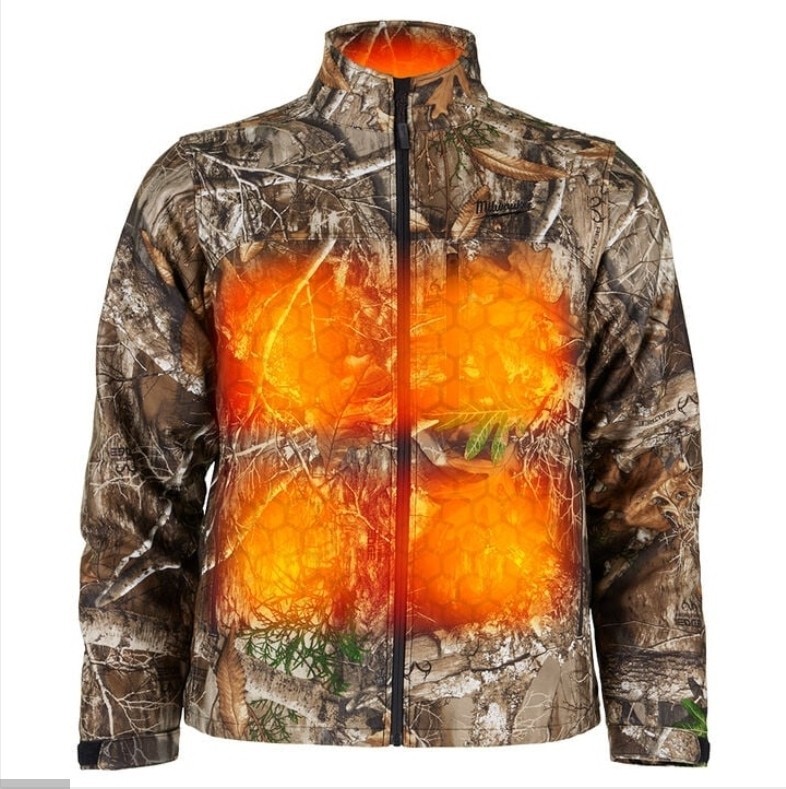 Milwaukee M101C-21XL Milwaukee Tool M12 Heat Camo Quietshel Jkt Kit Xl