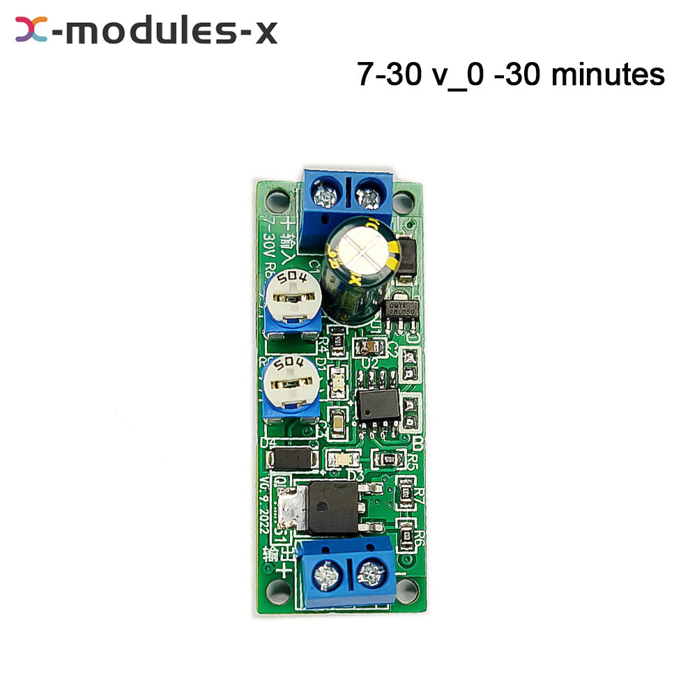DC7-30V MOS Adjustable Cycle Timer Delay On/Off Switch Power Supply Relay Module