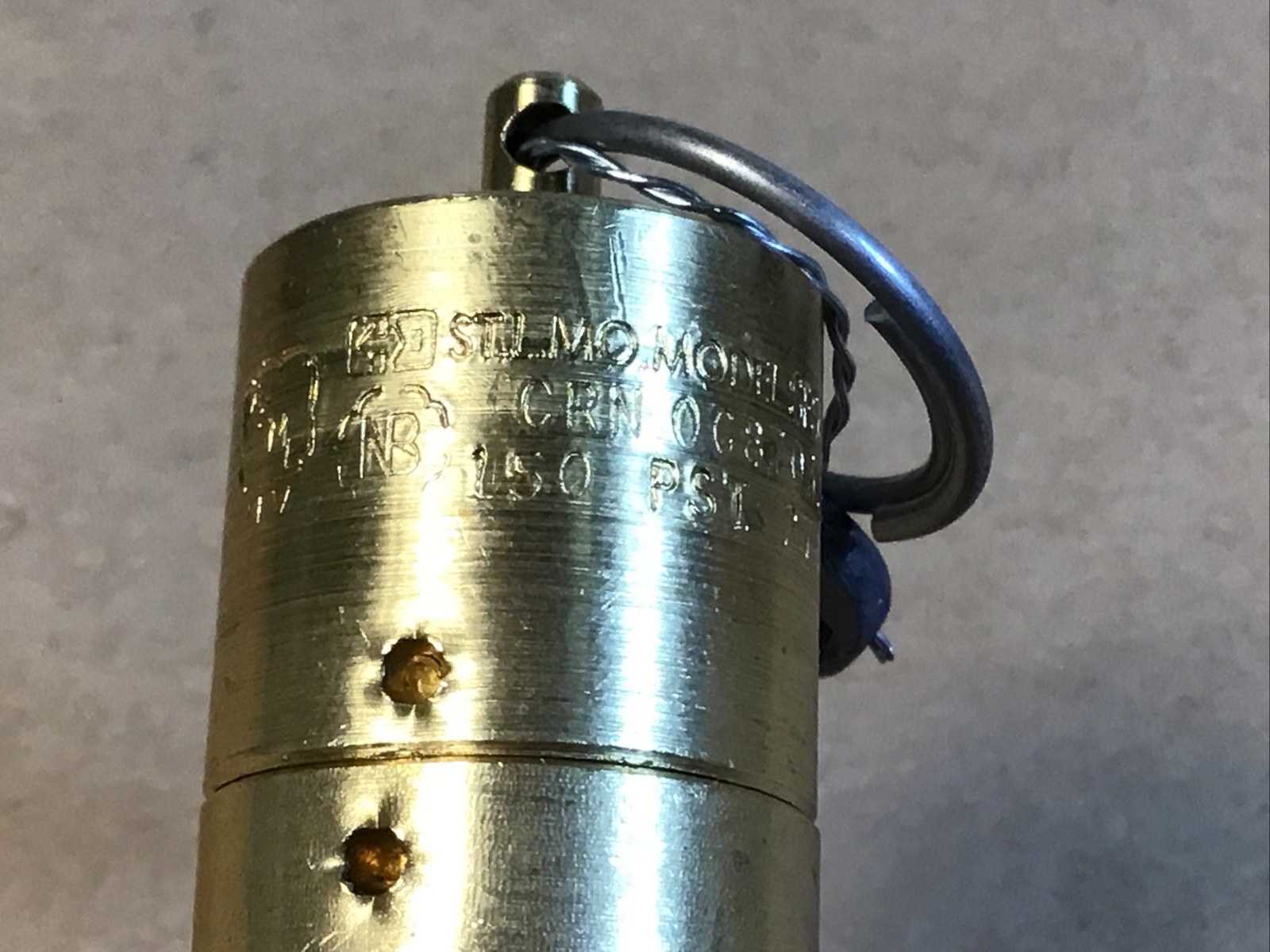 1/2″ NPT 150 PSI Air Compressor Safety Relief Pressure Valve Tank Pop Off USA