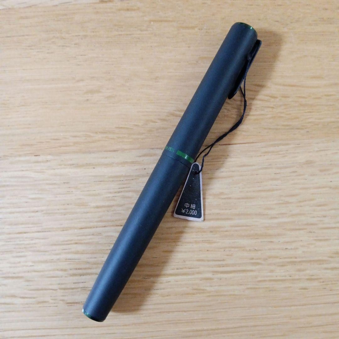 Platinum Rare Preppy Metal Body x Medium F Fountain Pen Black Japan