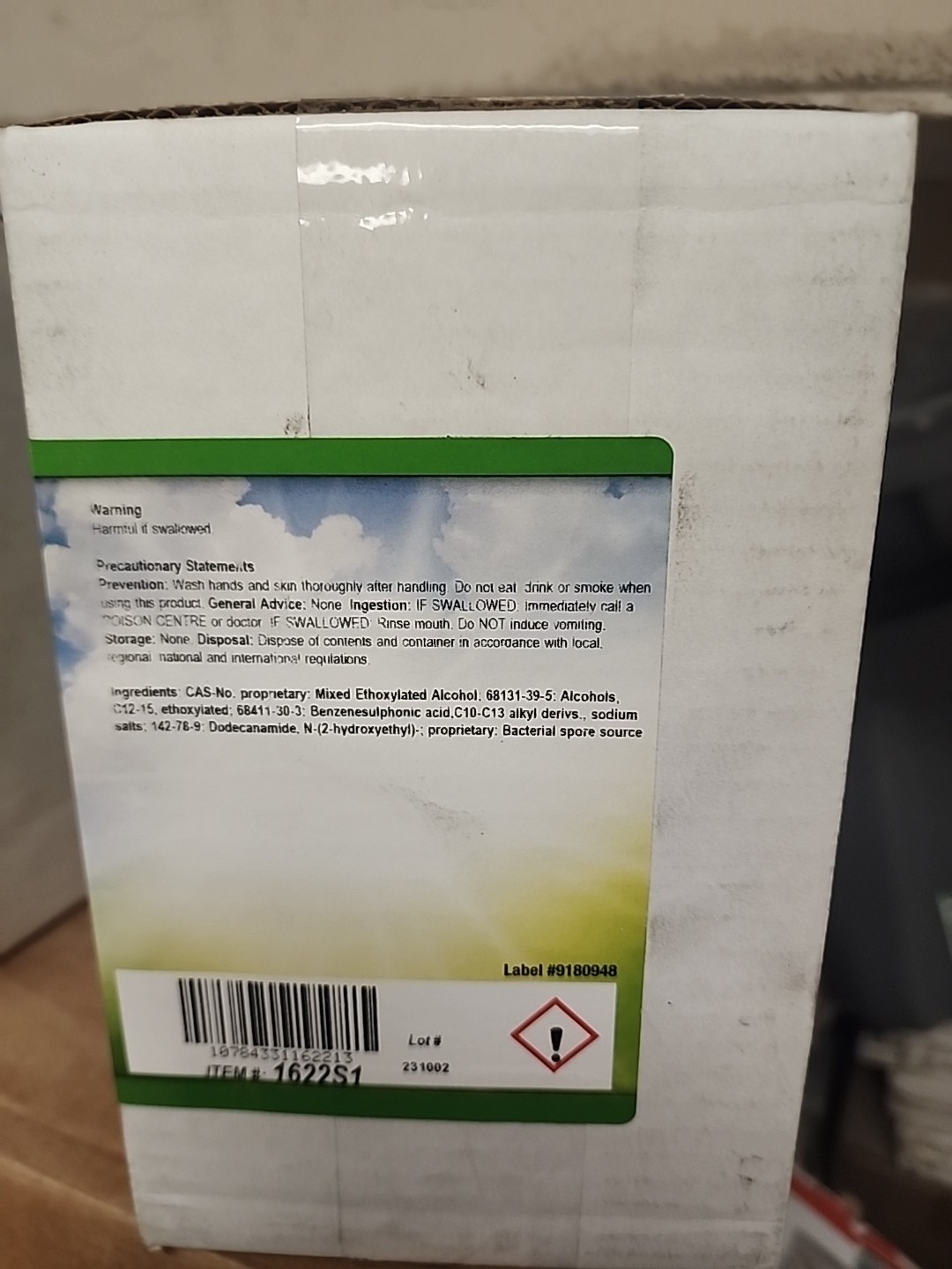 Sunburst Chemicals solid green 22 Bio active