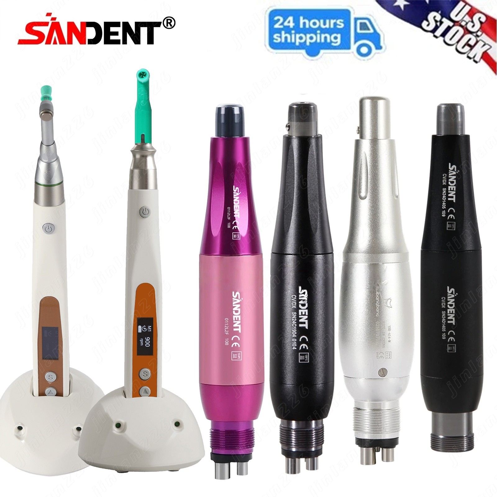 360° Swivel Dental Cordless Higiene Prophy Handpiece For Teeth Cleaning&Polising