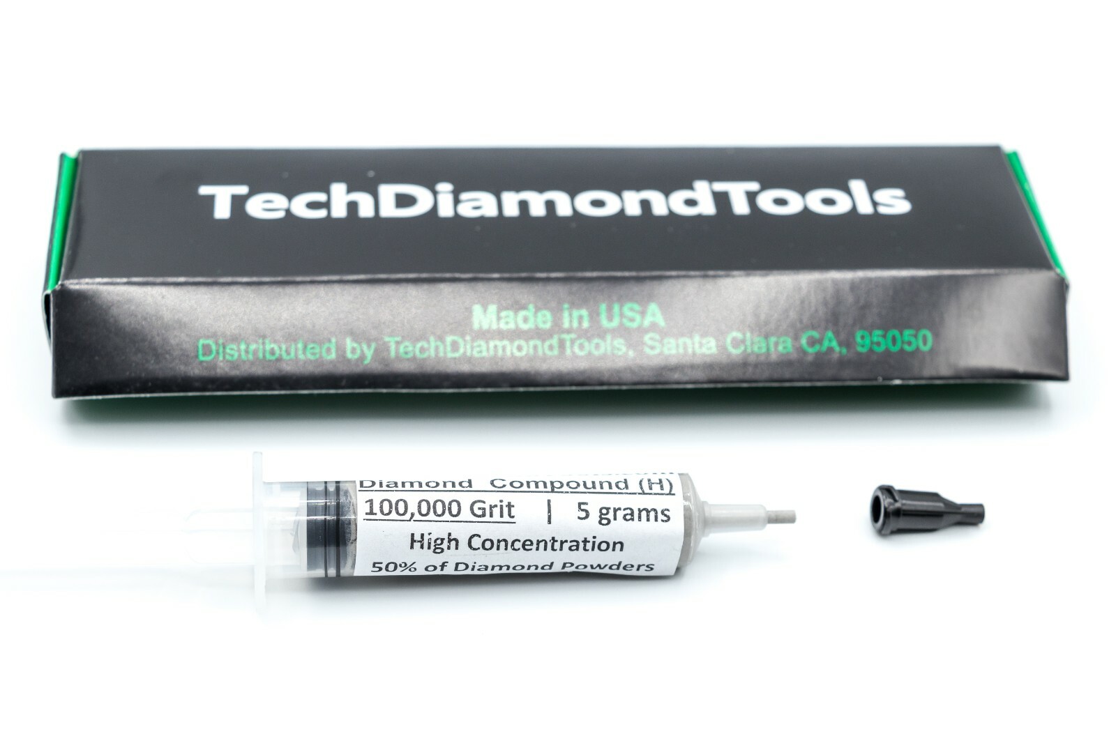 Diamond Polishing Paste 100,000 Grit 0-0.25 Micron (H) 50% Concentration, 5 gr