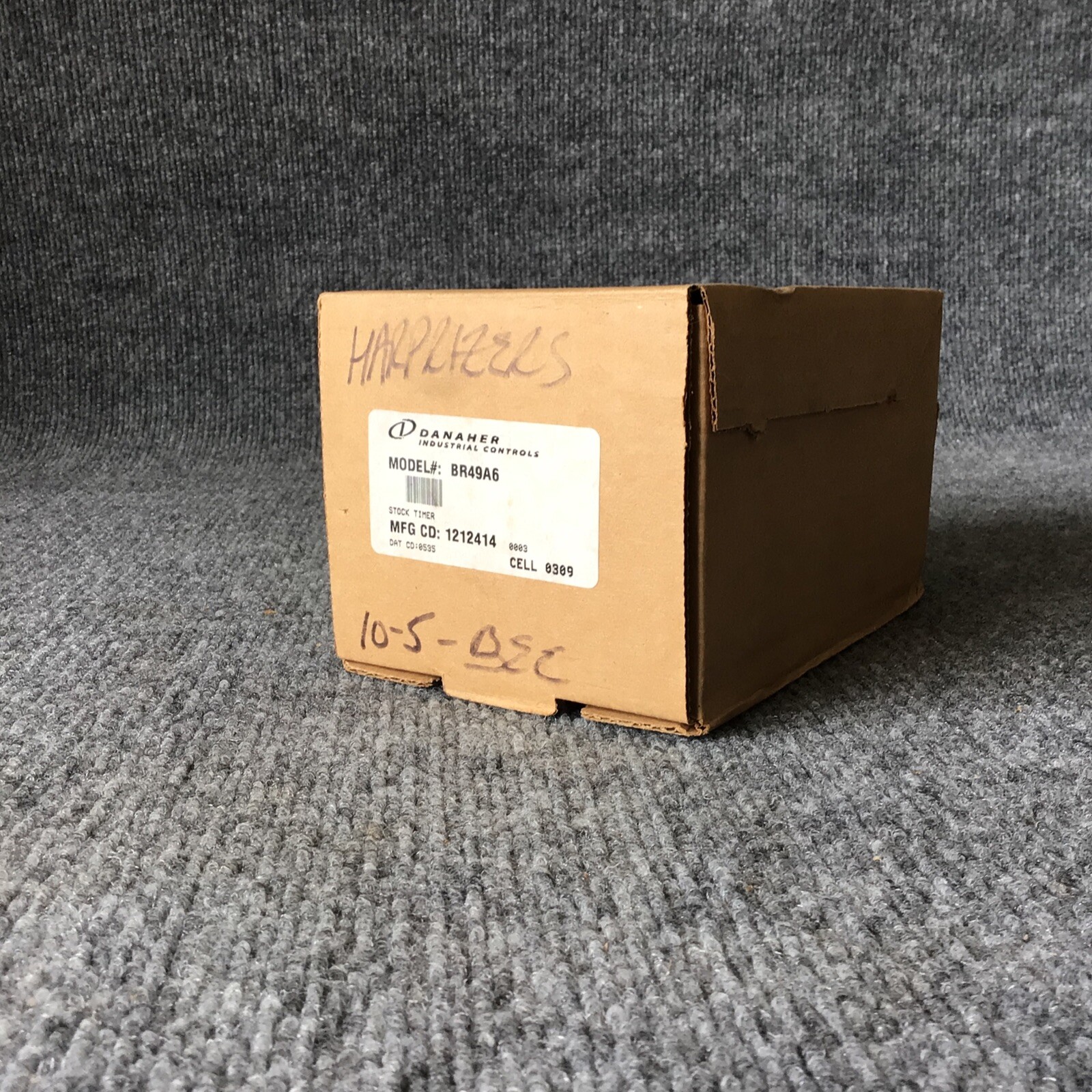 Danaher BR49A6 120/240VAC 3A 0-30MIN Clock Timer New