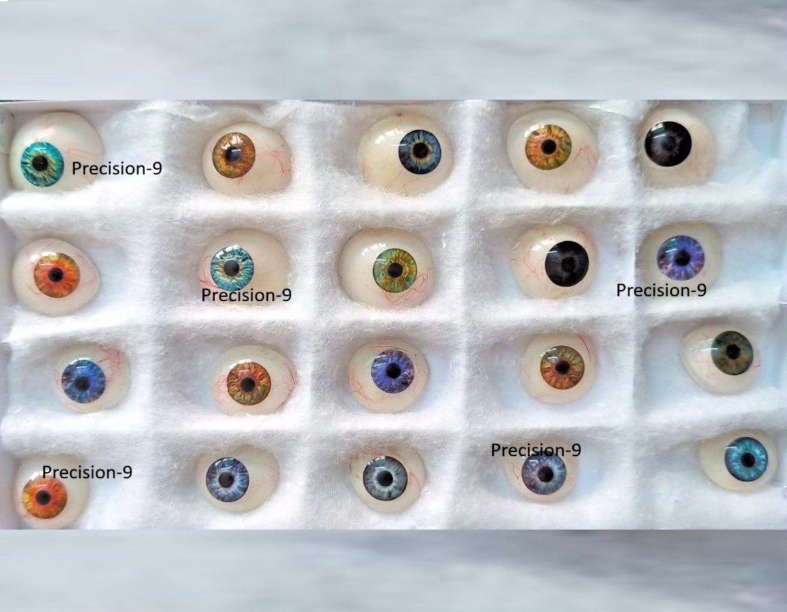 Ophthalmology Artificial Eyes Mixed Bulk Collection Prosthetic Eye 20PC