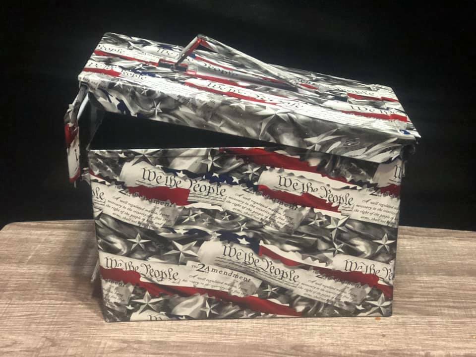 hydrographic film / activator second amendment hydro dip dipping wizard us flag