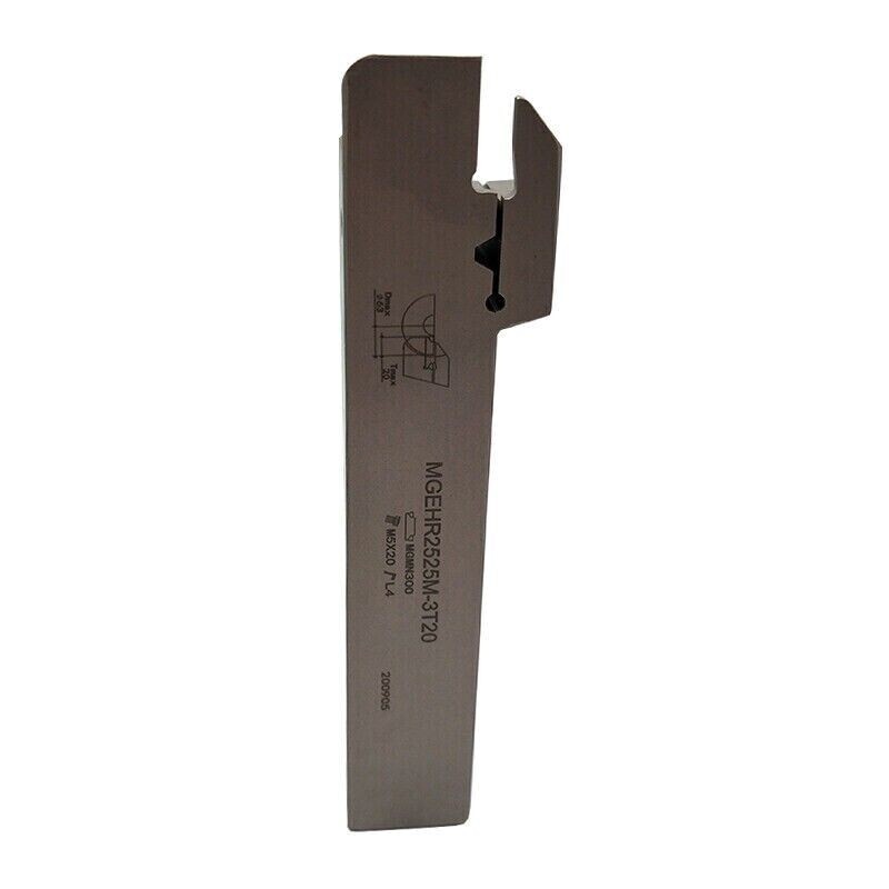 3MM CNC Grooving Partting Cut-Off Tool Holder MGEHR2525 + 10PCS MGMN300 insert