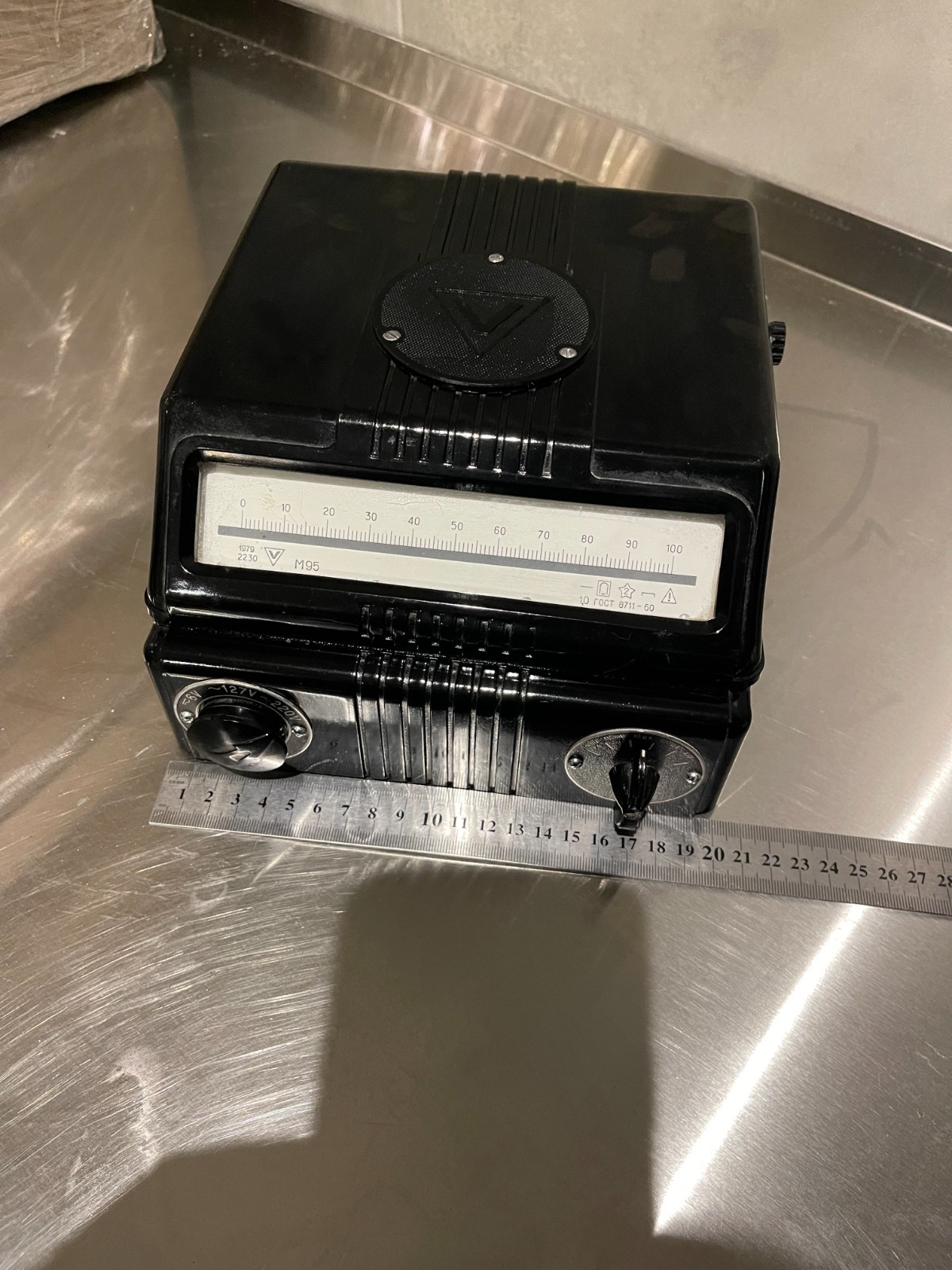 Laboratory Precision Microammeter Ammeter 0 0.1 1 5 10 50 100 µA mkA