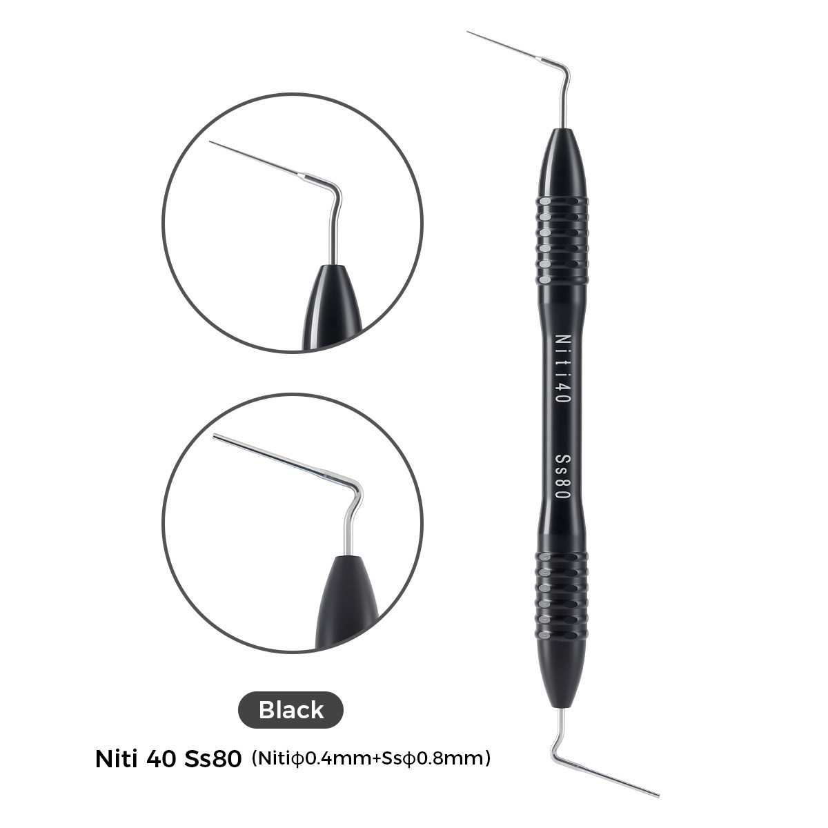 AZDENT Dental Endo Condenser Gutta Percha Tips Hand Plugger NITI Stainless