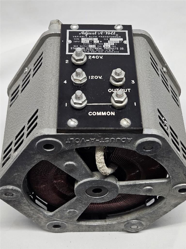 Adjust-A-Volt 1520B Variac Variable Autotransformer 0-280V 2.5kVa 240V Tested