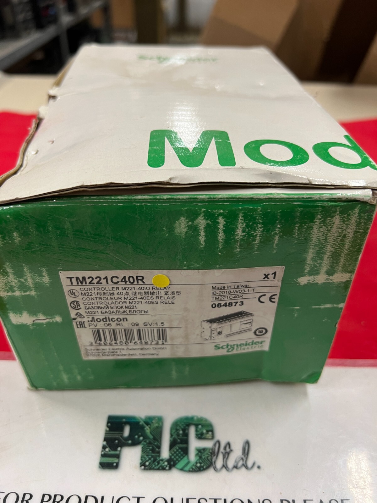 Schneider Electric TM221C40R Modicon Controller M221-40IO Relay Module NEW