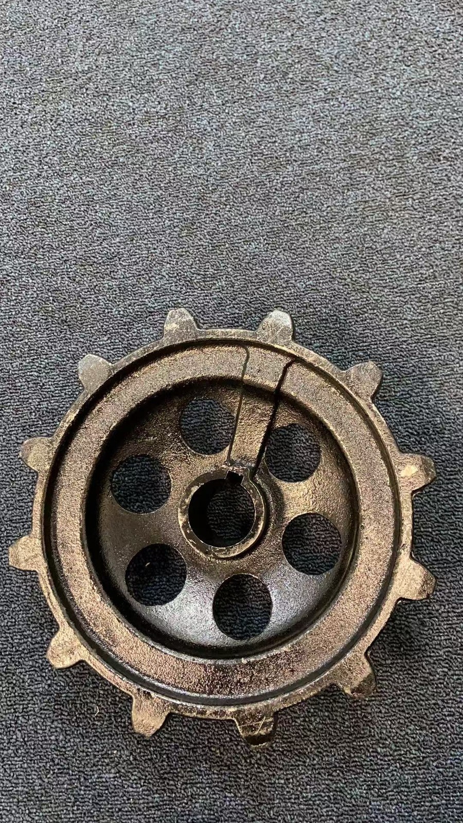 180x72x37 Rubber Track 12 Teeth Drive Axle Sprocket Wheel for Mini Excavator