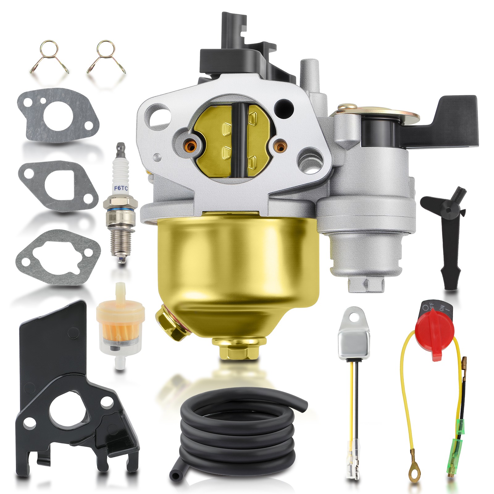 Carburetor For Honda 2KW to 4KW 5.5hp 6.5hp GX160 168FA 168FB 170F Gasoline