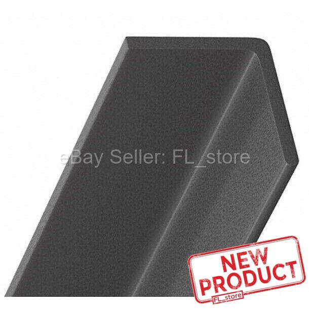 Fiberglass Angle Stock Dark Gray 1/4″ x 1-1/2″ x 1-1/2″ x 5 Feet Long 90° NEW