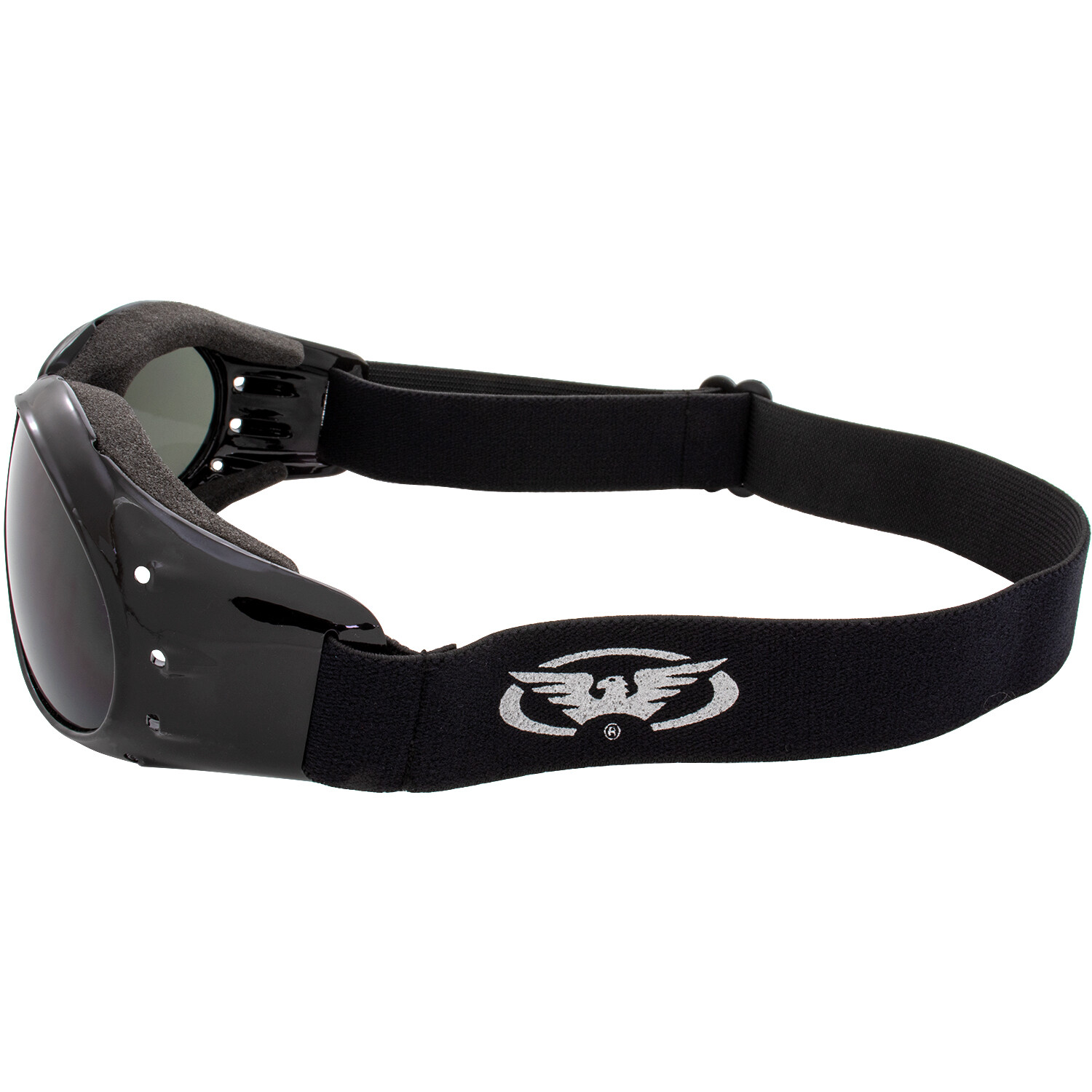 3 Pairs of Global Vision Eliminator Goggles Black with Clear Smoke & Blue Lenses