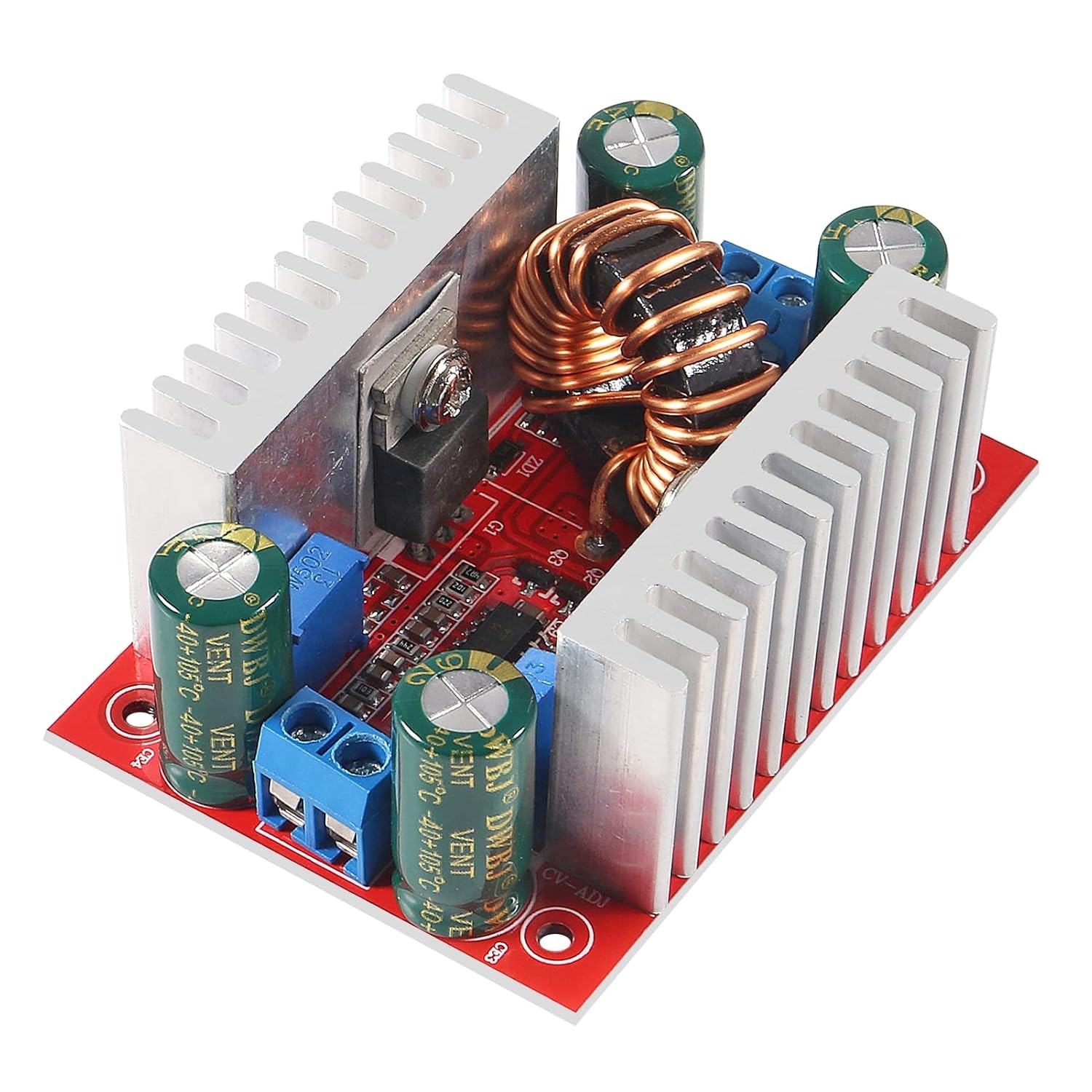 5Pcs 400W 15A DC-DC Boost Converter Step Up Module, DC 8.5V-50V to 5PCS