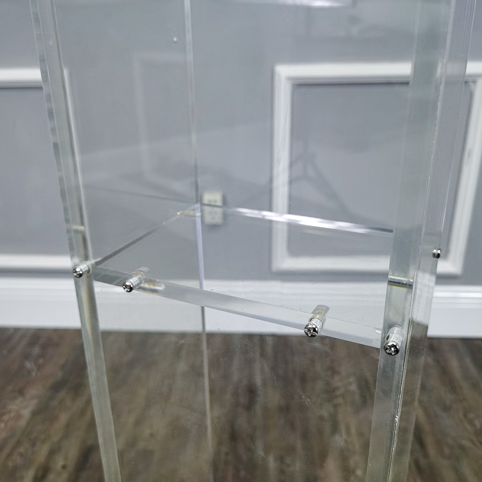 Assembled 18″W X 12″D X 42.5″H Acrylic Podium Plexiglass Church School Lectern