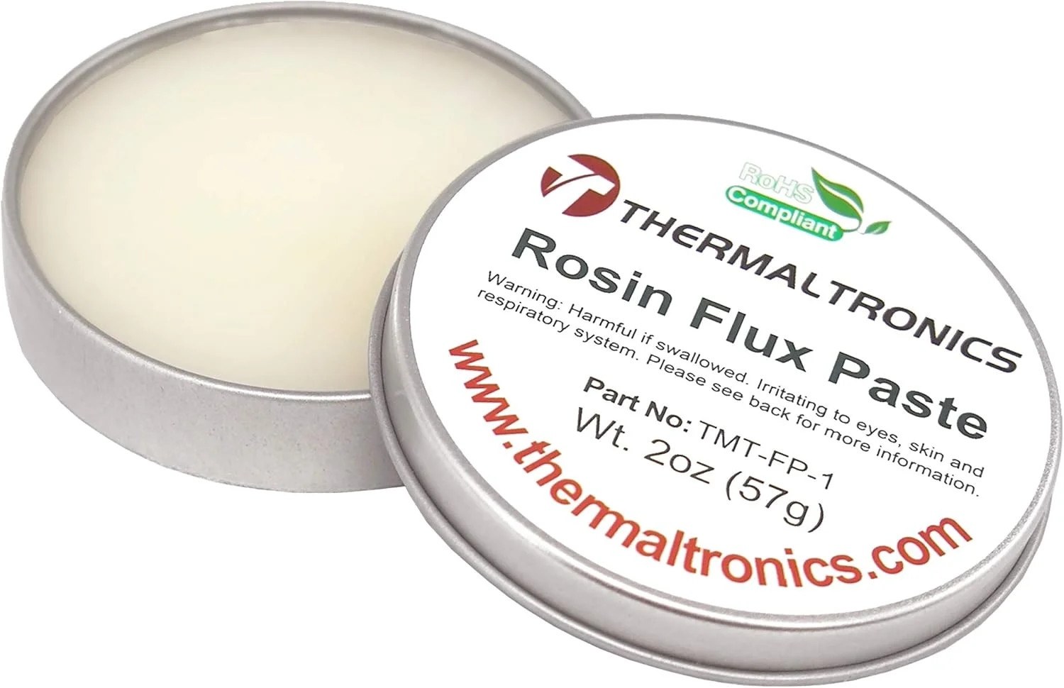 TMT-FP-1 Rosin Flux Paste, 2.0 oz (57 g)