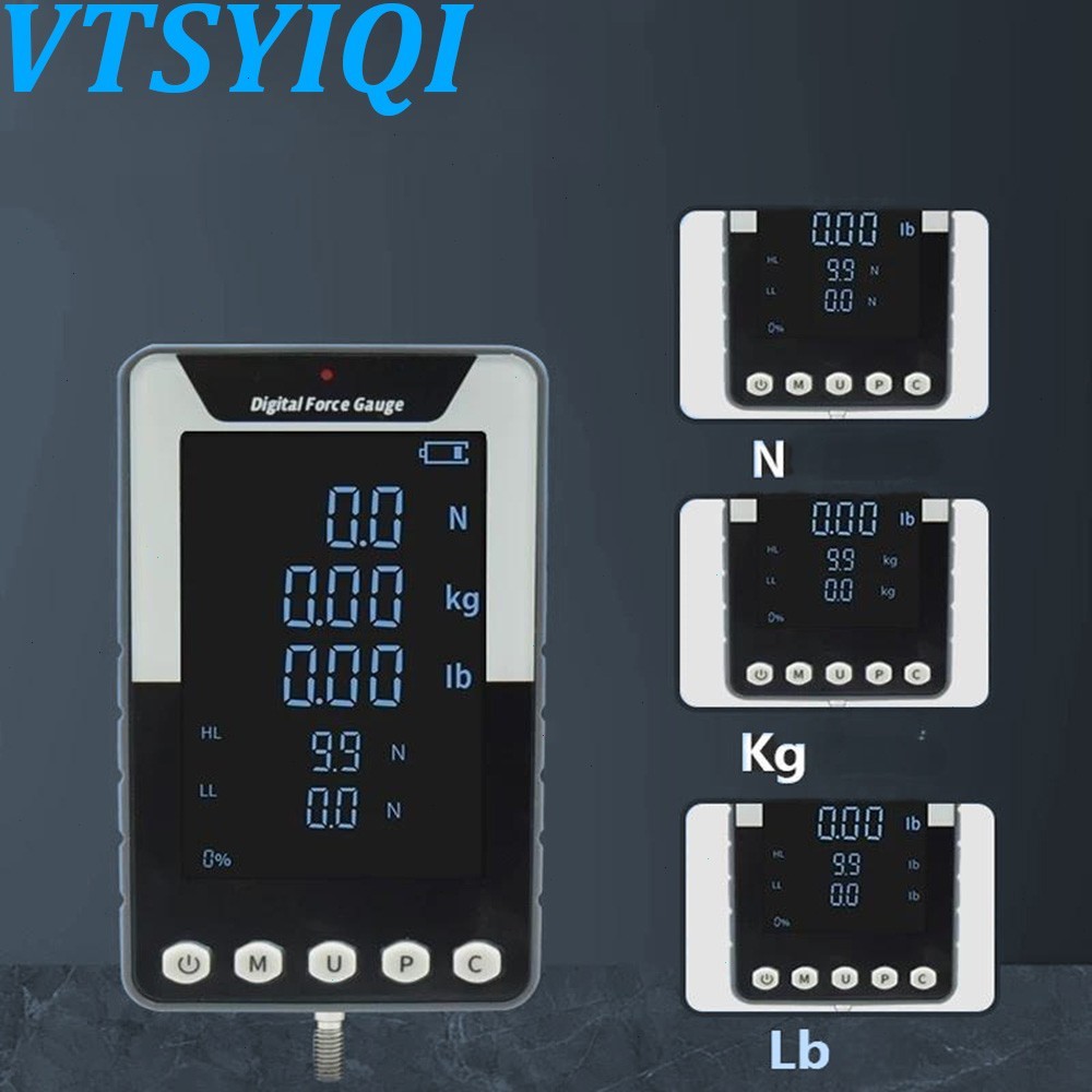 Digital Push-pull Meter with Max Load Value 3N 0.3Kg 0.65Lb Test Range 0.3-3N.m