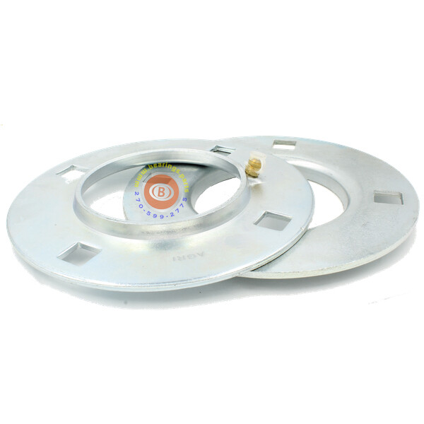 PF208 Round 4-Bolt Pressed Steel Flange Mount Bearing