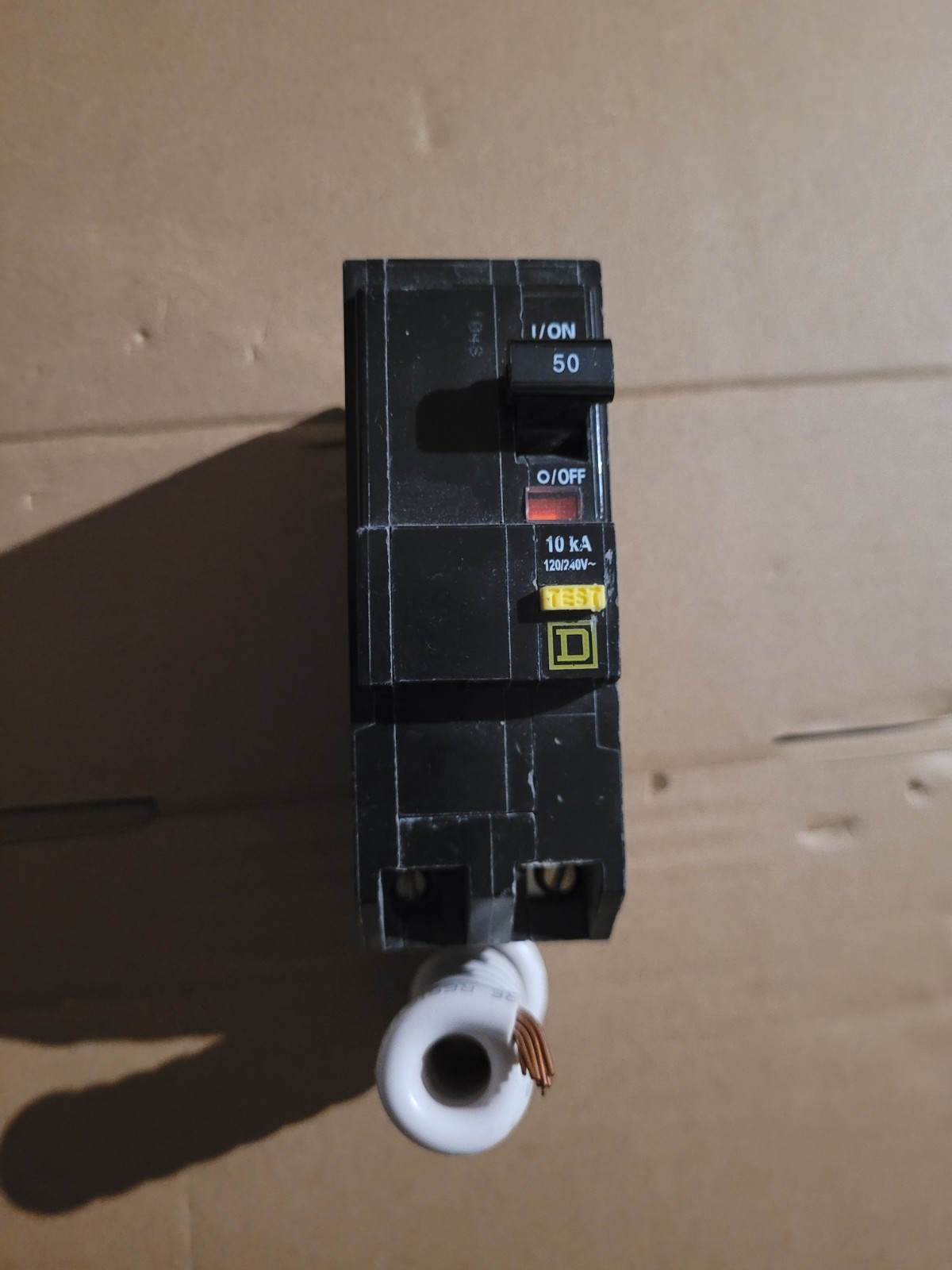 Square D – QO250GFI – Miniature 50A Circuit Breaker , Ground Fault