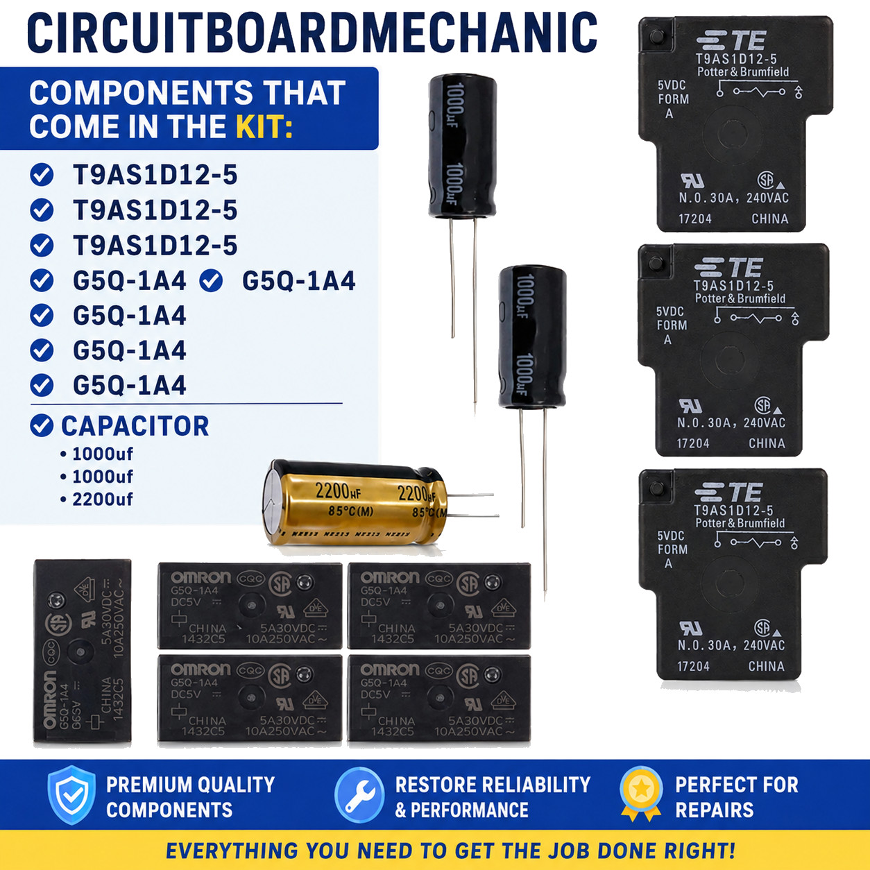 Repair Kit RSKP0014 RSKP0013 RSKP0012 Goodman AMANA PTAC Control Board Kit