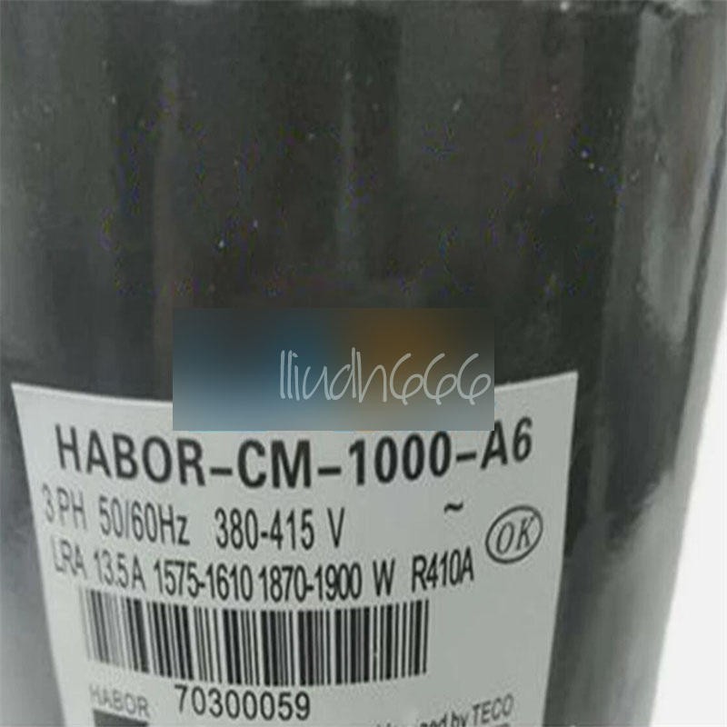 1PCS HABOR-CM-1000-A6 Refrigeration compressor 3PH 50/60Hz 380-415 V NEW