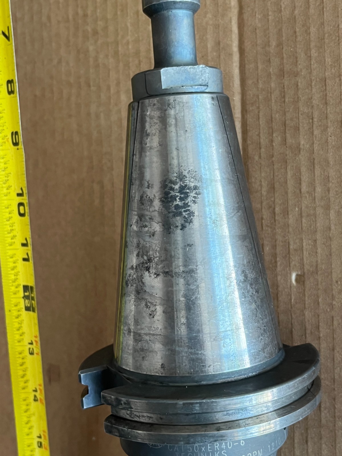 Techniks CAT50 ER40 Collet Chuck CAT50XER40-6 – Precision High-Speed. #31. READ!