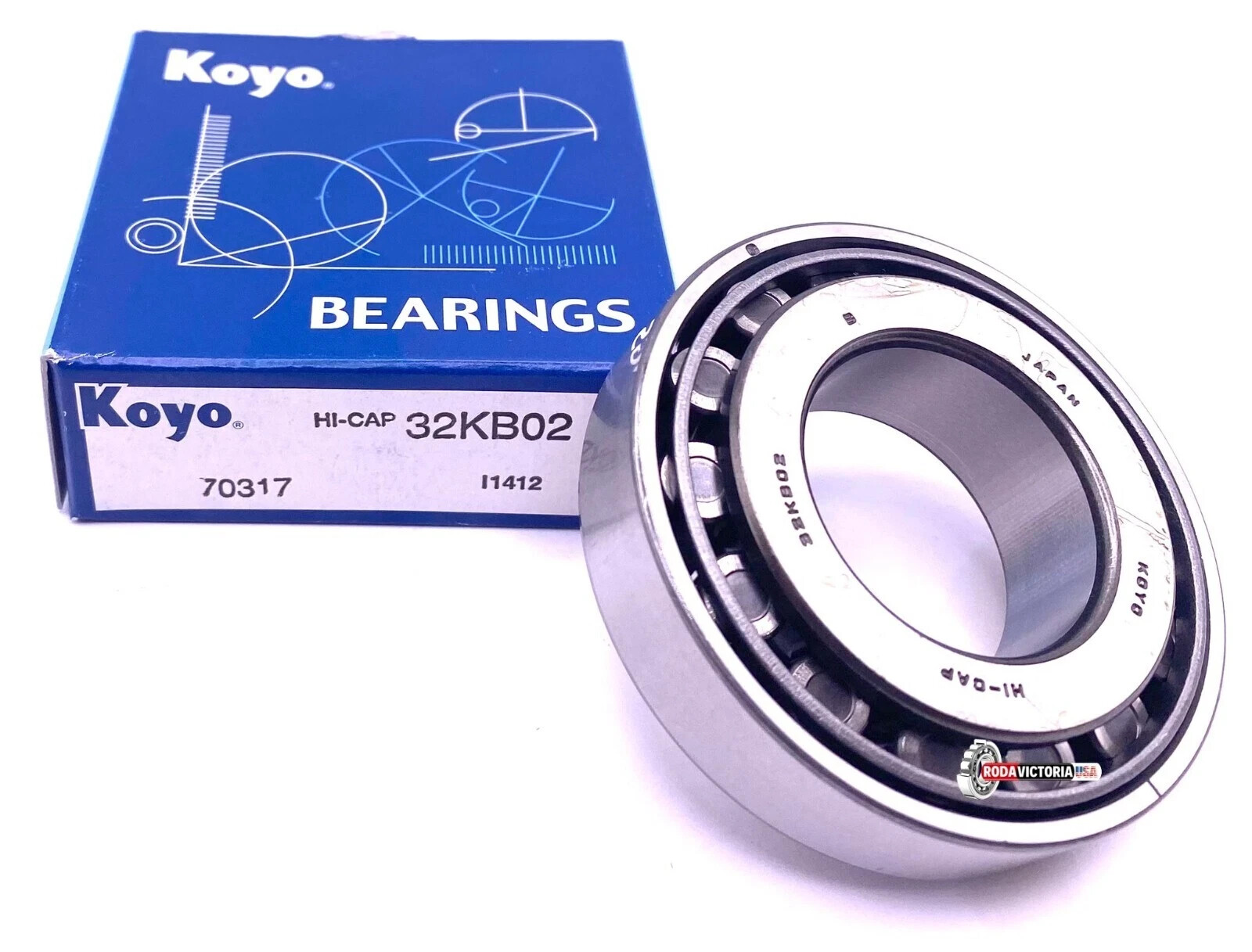 KOYO Japan 32KB02 Tapered Roller Bearing NTN CR-0659 32x65x27.25 mm