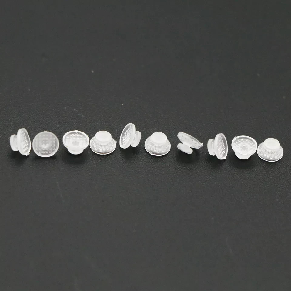 Dental Orthodontic Ceramic Lingual Buttons Round Rectangular/Round with hook