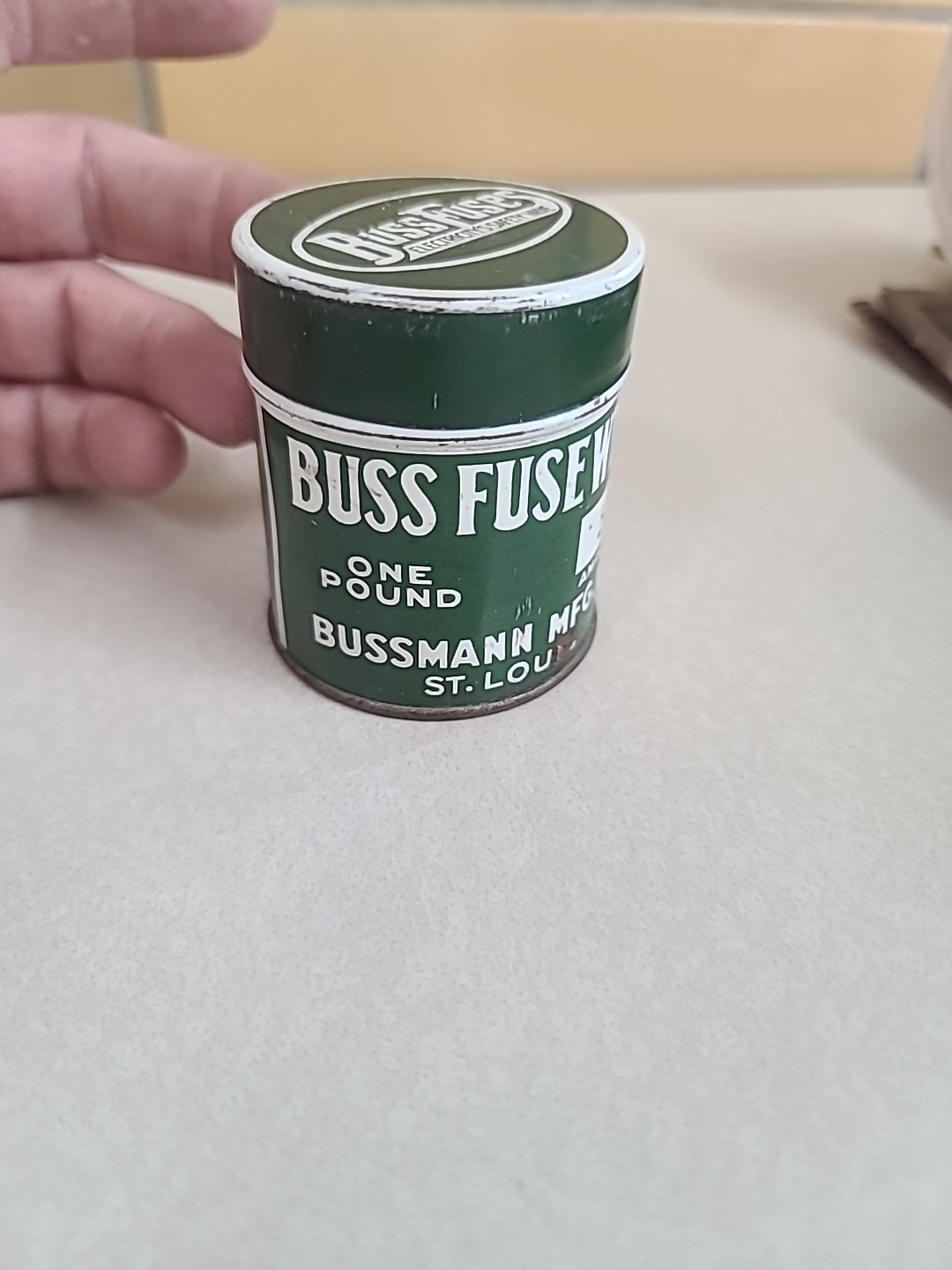 Vintage Bussmann 5 Amp Spool Of Buss Fuse Almost Full 15 Ounces
