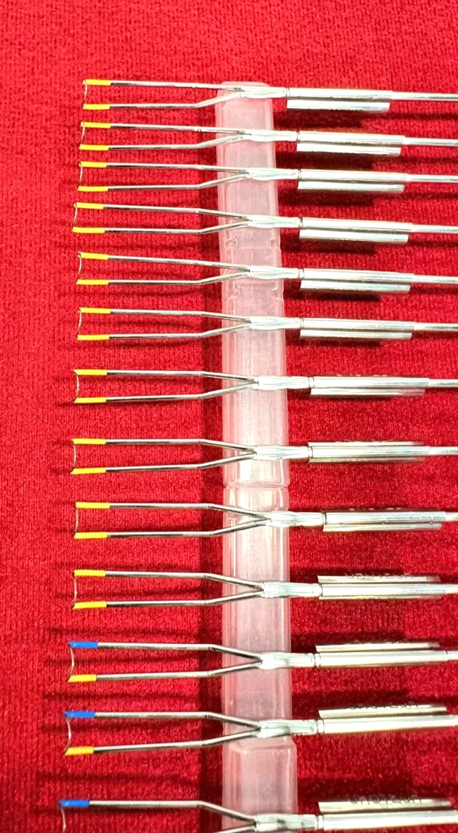 20pc-Hysteroscopy Bipolar/Monopolar Cutting Loop Electrodes 4mmx280mm Reusable