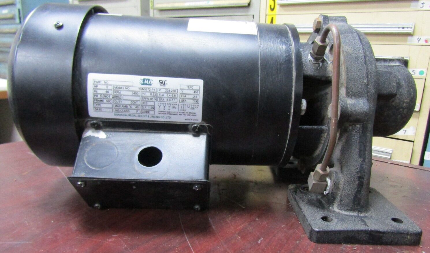 😃 ACS 2 HP ELECTRIC CENTRIFUGAL PUMP 208-230V 3 PHASE 56C FRAME 075.01650.01