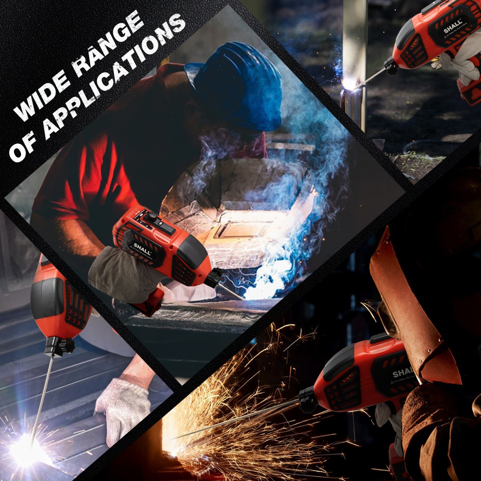 SHALL Portable Electric Welding Machine,Portable Welder Handheld with IGBT 110V
