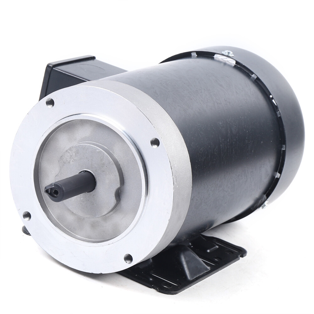 2HP 3 Phase Electric Motor 3450 RPM 56C Frame TEFC 208 230/460V Premium Efficien