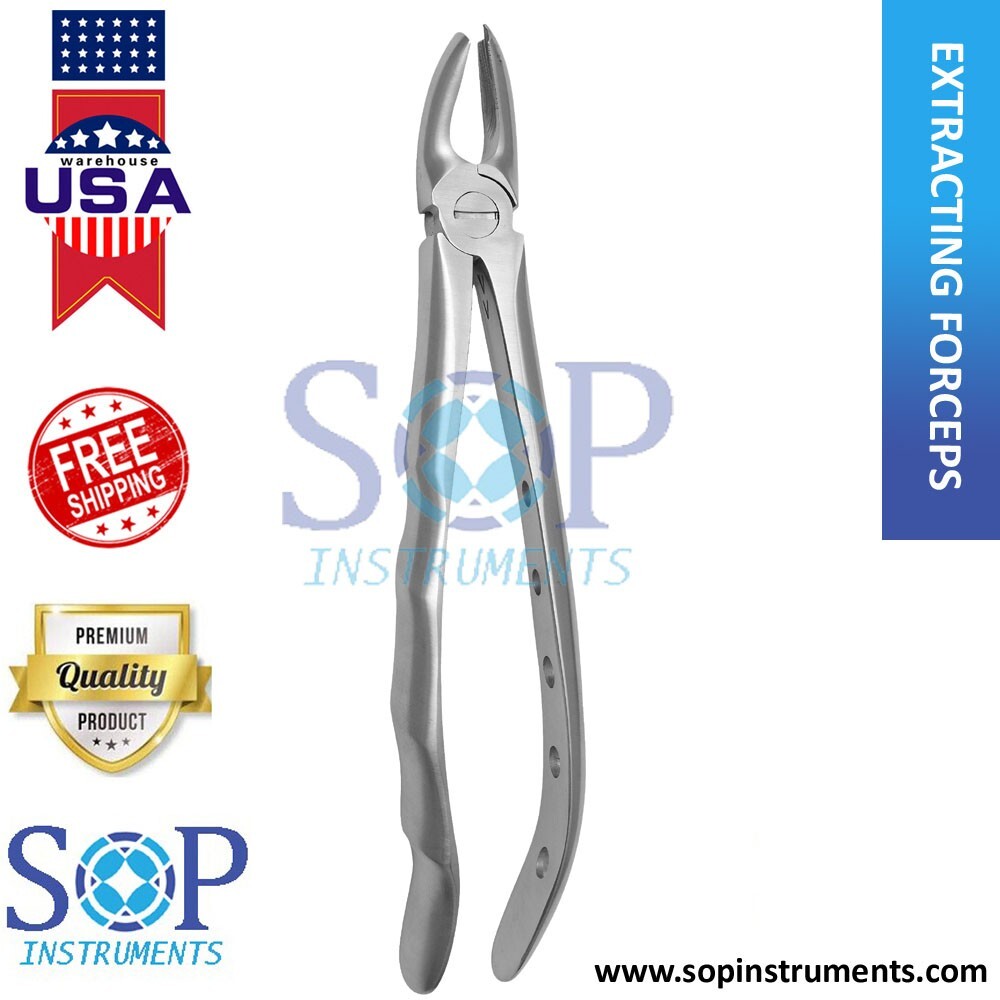 German Extracting Forceps #18 Tooth Root Jaw Molars Dental Oral Extraction Plier