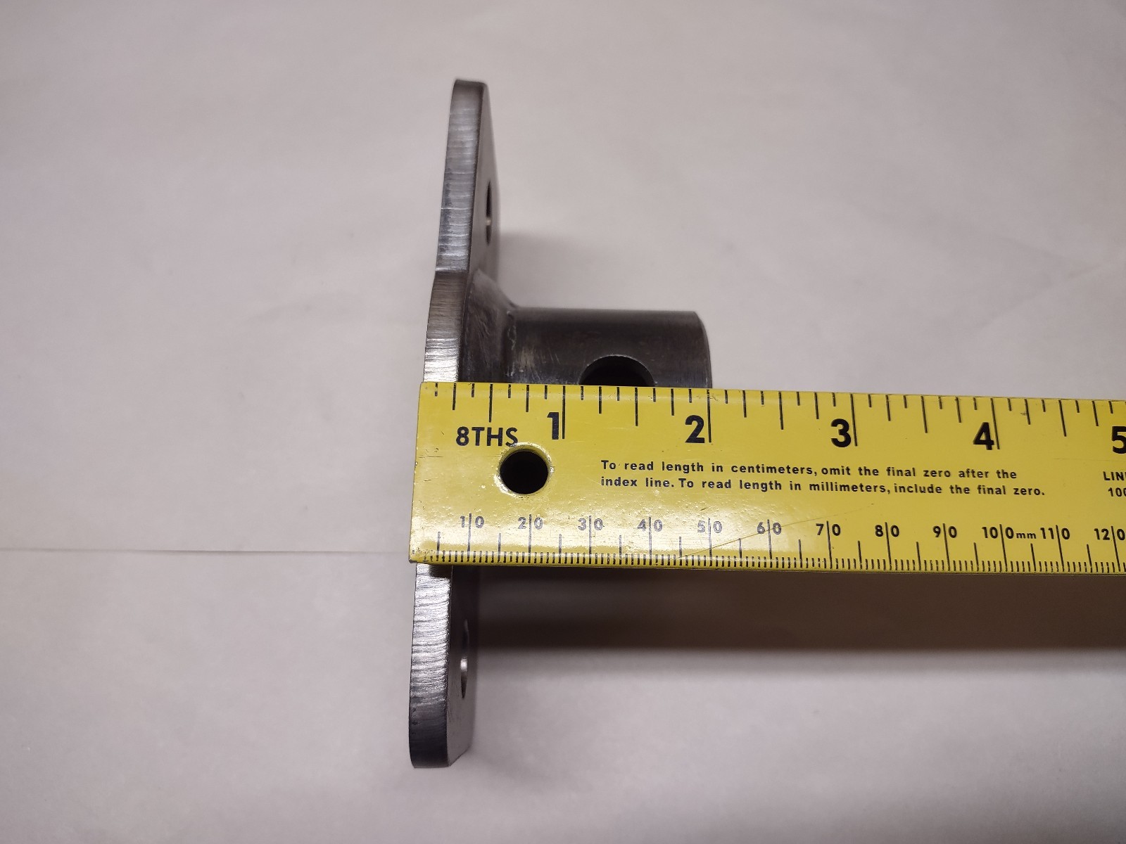 BOLT ON JACK MOUNTING TUBE / SPUD – METAL SWIVEL MOUNT – TRAILER JACK REPLACMENT