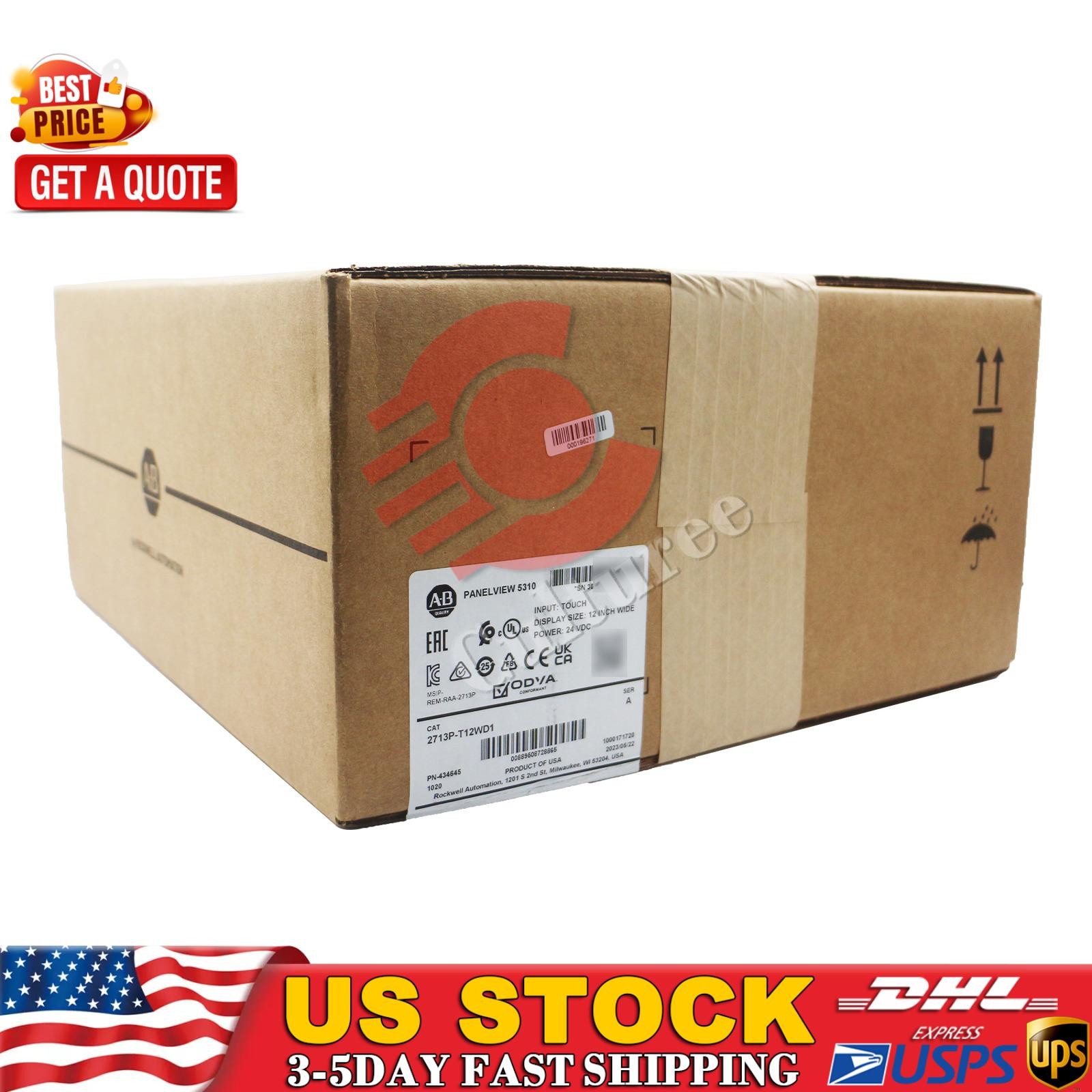 NEW Allen-Bradley 2713P-T12WD1 PanelView 5310 12″ wide Graphic Terminal