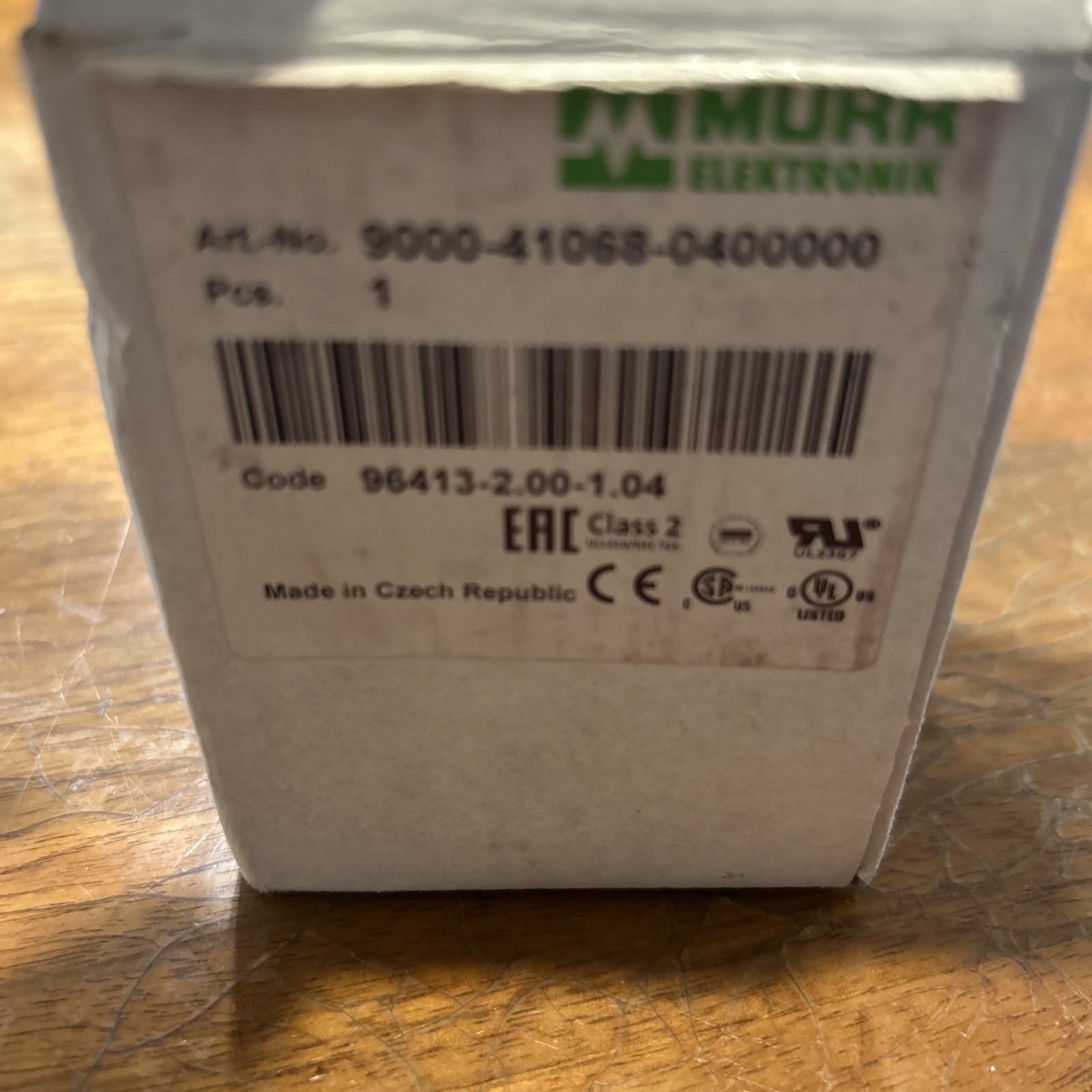 Murr Elektronik D-71570 Oppenweiler Mico Basic 8.4 Art.No. 9000-41034-0401000